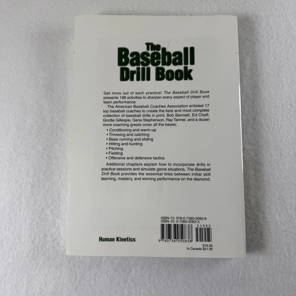 The Baseball Drill Book